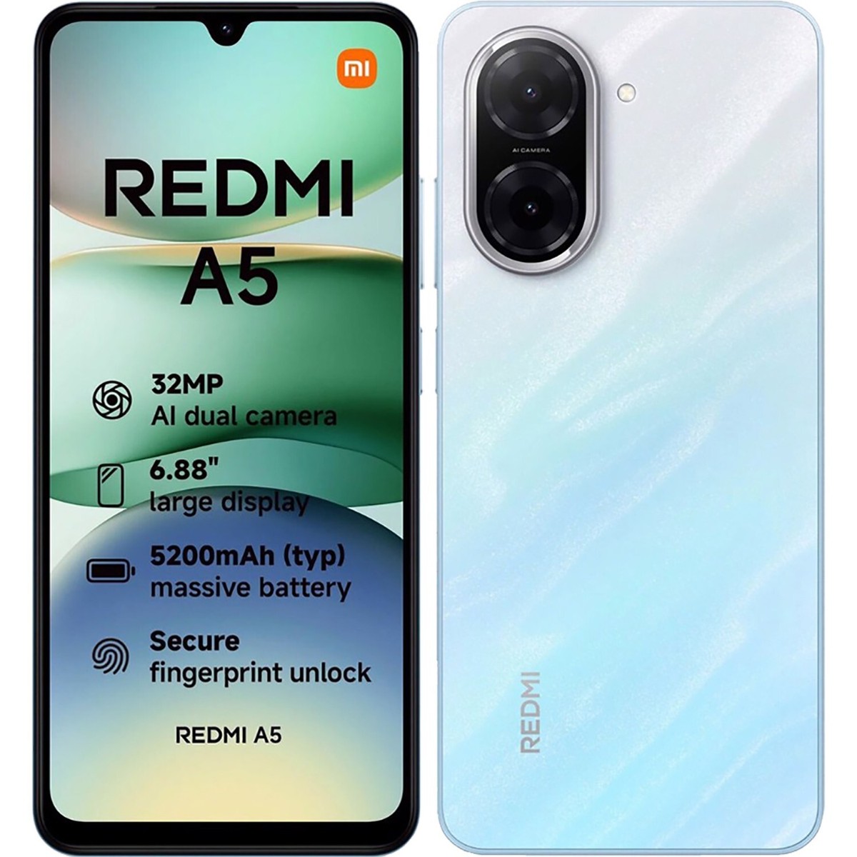 Xiaomi Redmi A5 4G Ocean Blue 128GB + 4GB Dual-SIM Unlocked GSM