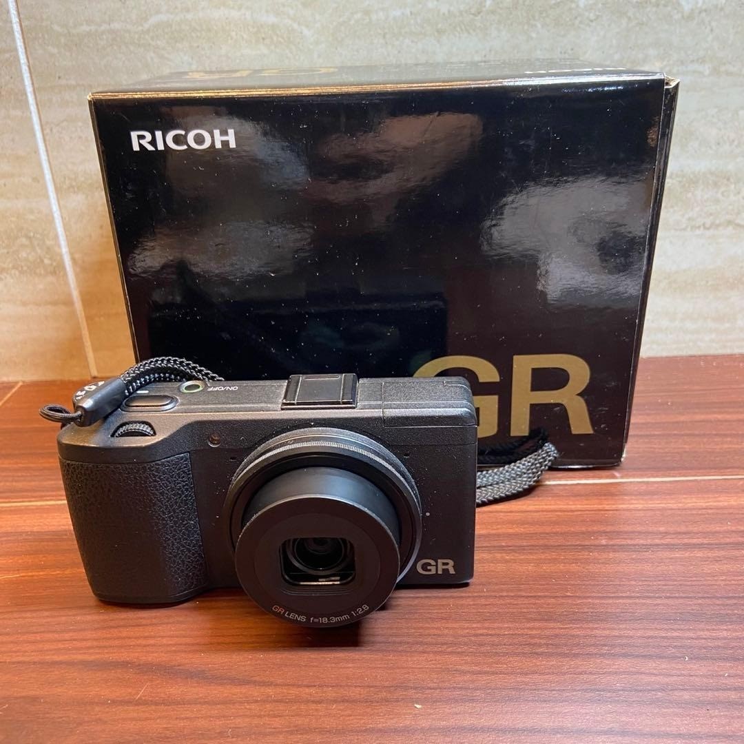 Ricoh GR Digital II Digital Camera 10.1MP - Black for sale online