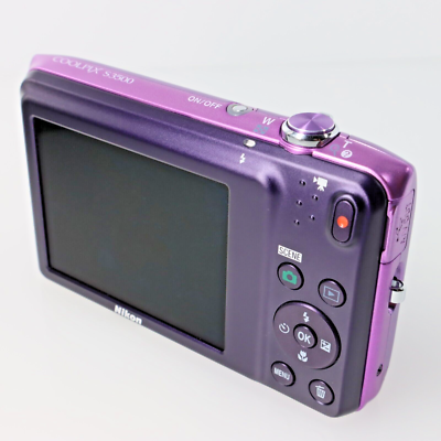 Nikon COOLPIX S3500 Purple 20.0MP Digital Camera | eBay