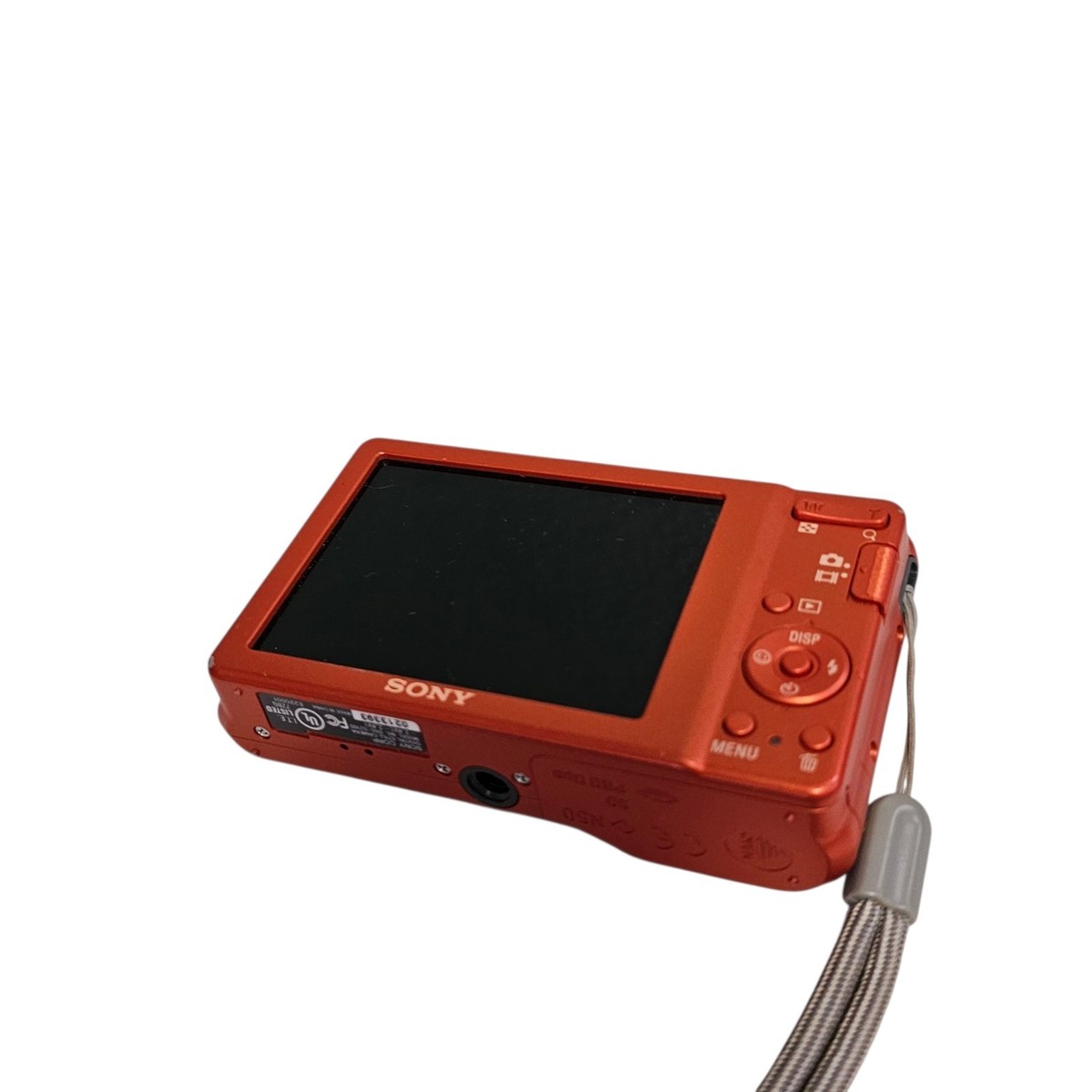 Sony Cyber-shot DSC-S2100 12.1MP Digital Camera Orange 16GB SD