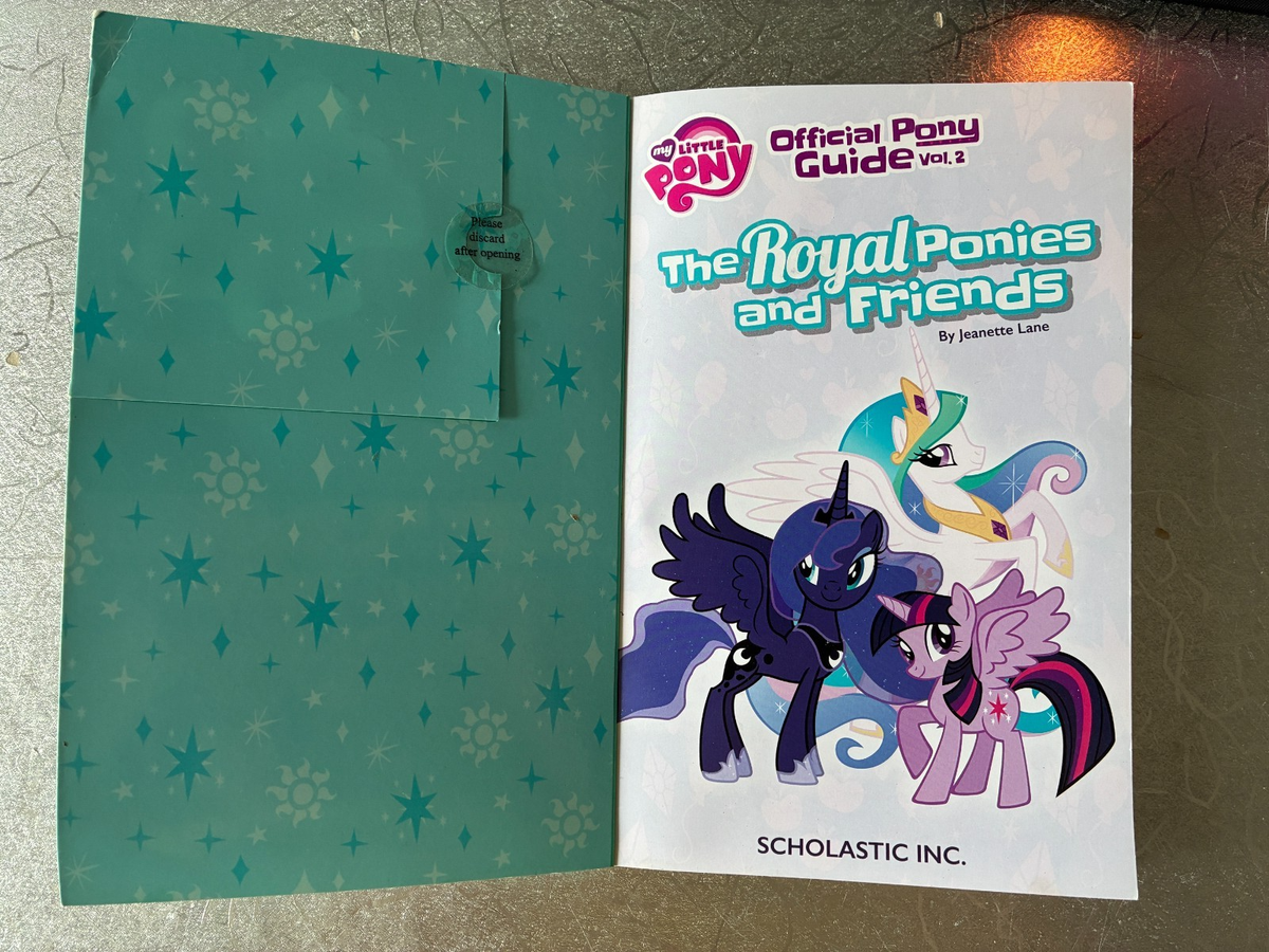 My Little Pony G4 Official Pony Guide Vol. 2 scholastic Princess