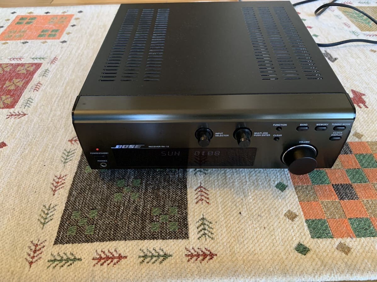 BOSE RA-12 AV Amplifier Sound System Stereo Receiver AC 100V Used