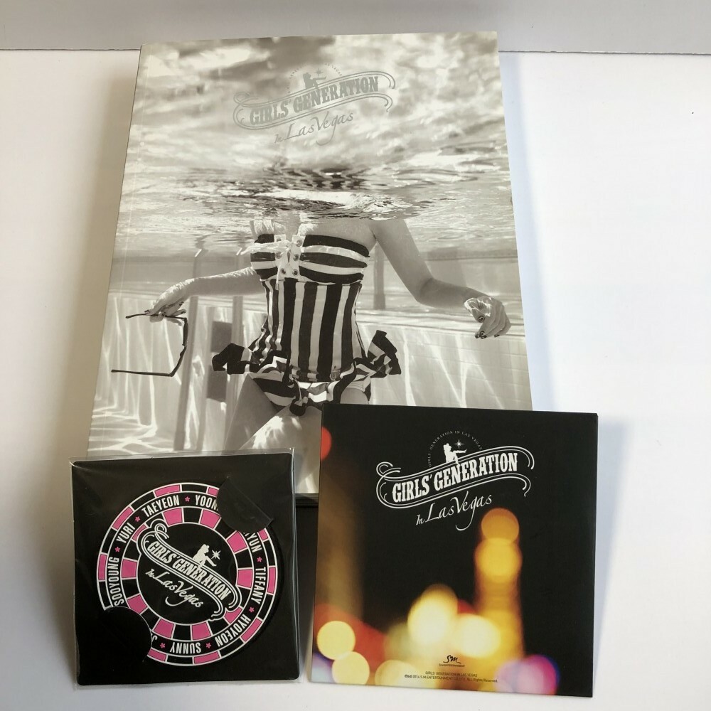GIRLS' GENERATION In Las Vegas Photobook+DVD+Poster+Goods SNSD | eBay