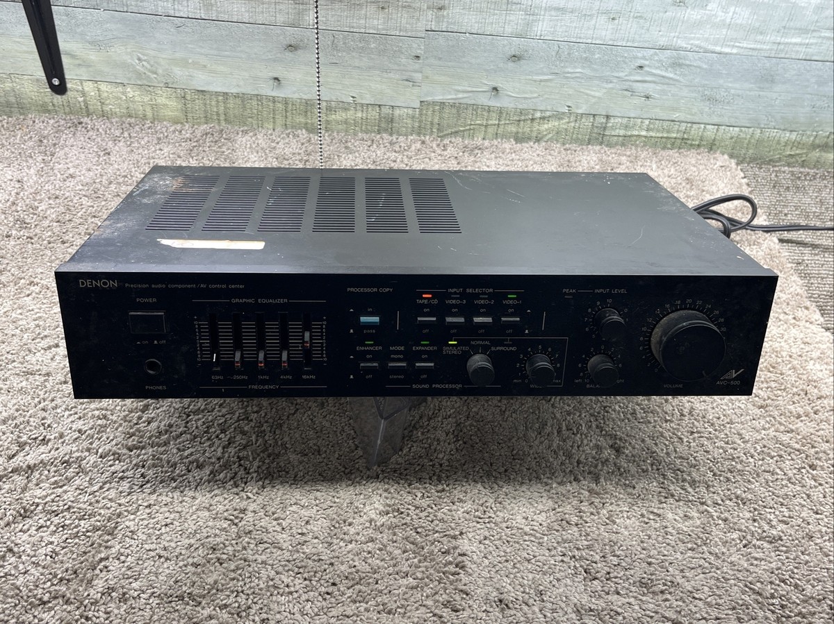 DENON Precision audio component/AV control center AVC-500 37908 | eBay