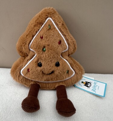 NEW Jellycat Amuseable Gingerbread Tree Cookie Xmas Novelty Soft