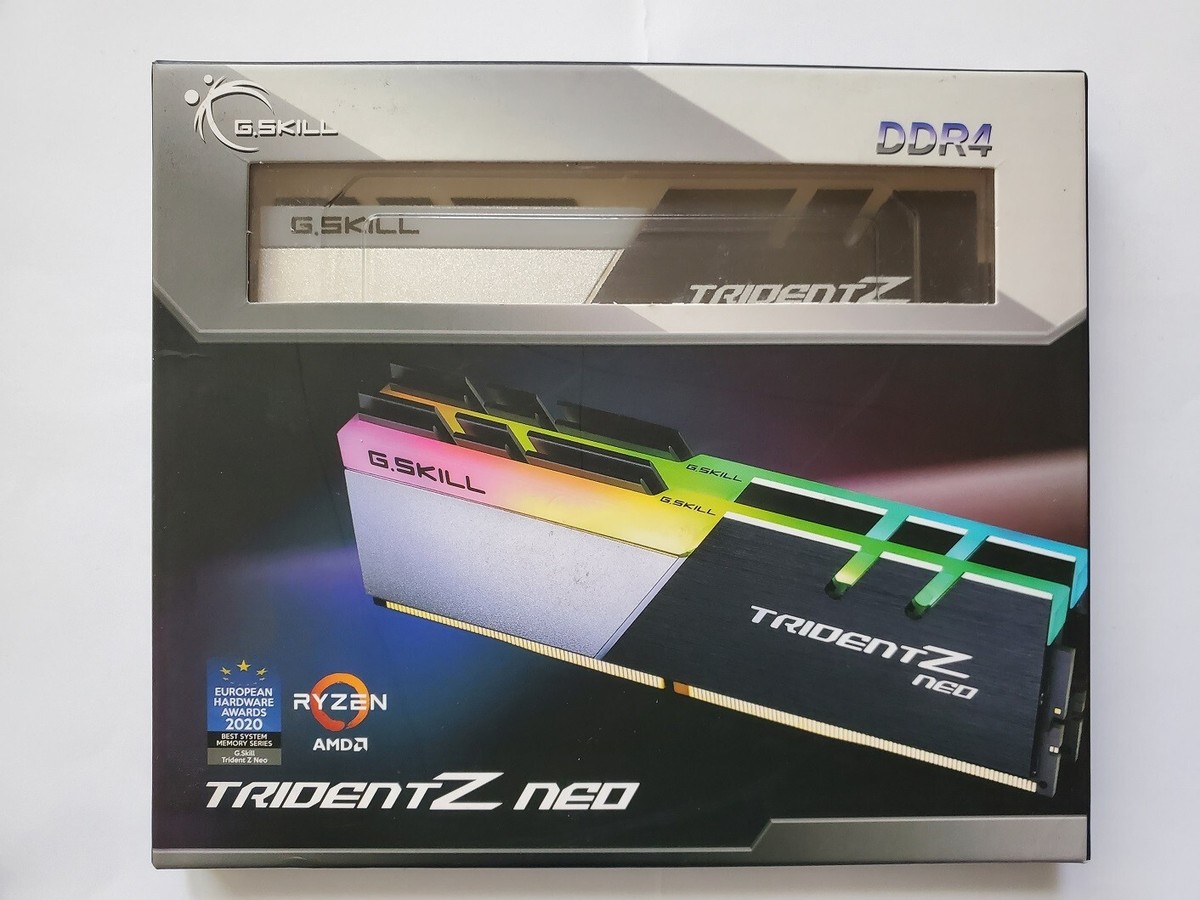 G.SKILL TridentZ Neo RGB 32GB (2x16GB) 3800 MHz *CL14* -AMD Ryzen