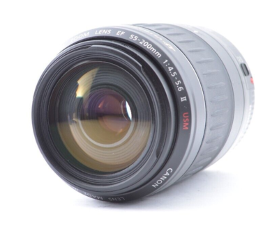 Top Mint】 Canon EF 55-200mm f/4.5-5.6 II USM from Japan #1212 | eBay