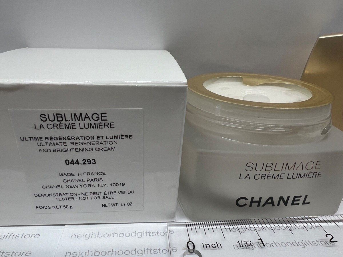 NEW Chanel Sublimage La Creme Lumiere Cream 1.7oz/50g FULL Sz