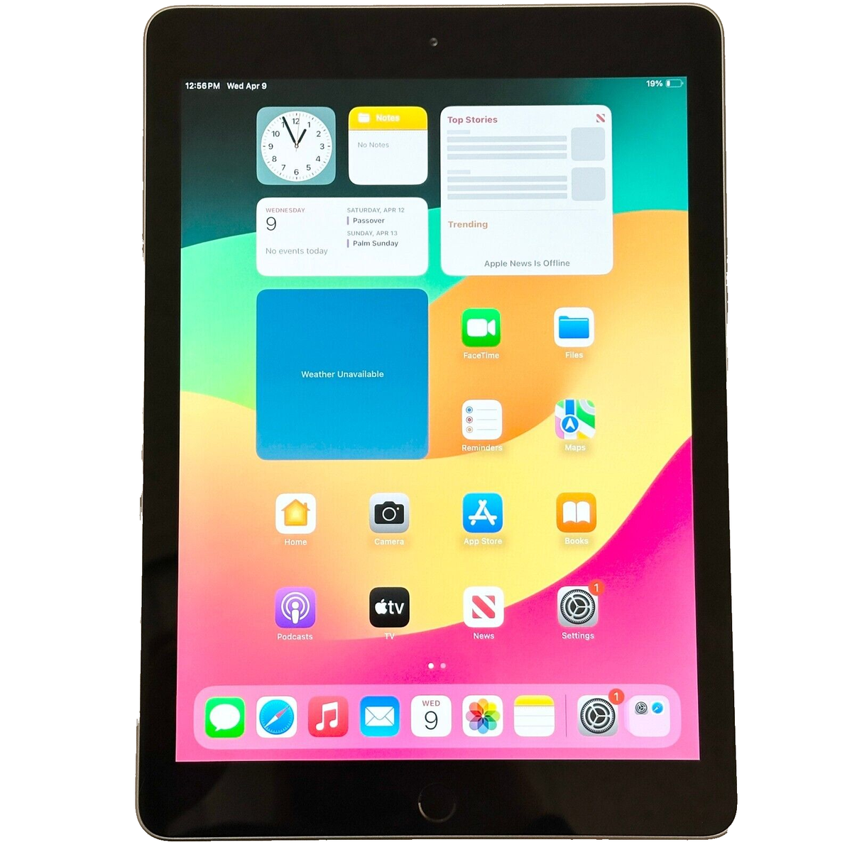 Apple iPad 6th Gen. 128GB, Wi-Fi, 9.7in - Space Gray | eBay