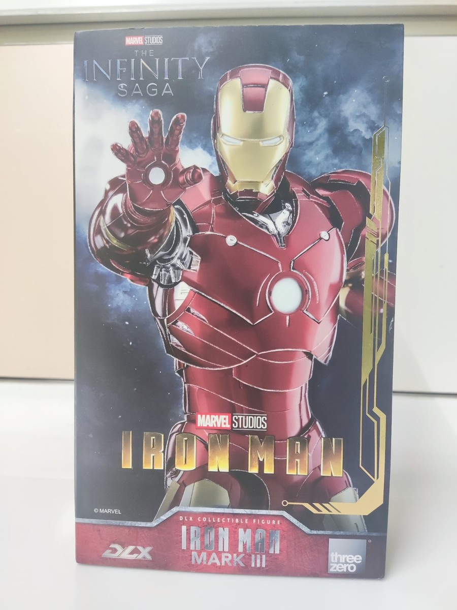 Threezero Iron Man Mark III MK3 DLX Colletible Figure for sale