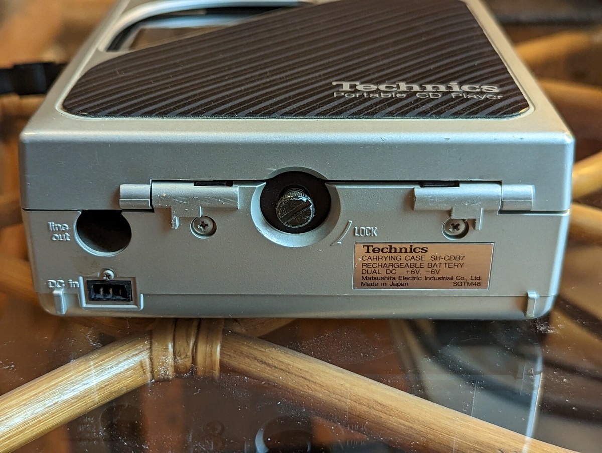 Technics Portable CD Player SL-XP7, Case SH-CDB7 | eBay