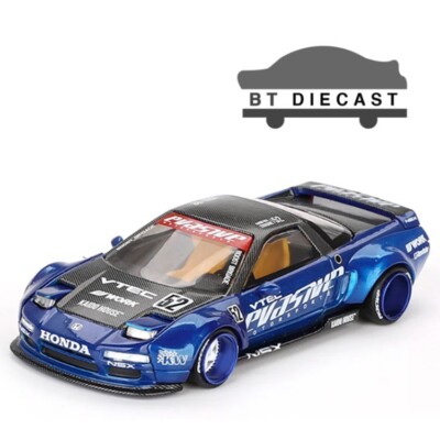 MINI GT x KAIDO HOUSE HONDA NSX EVASIVE V2 1/64 DIECAST BLUE