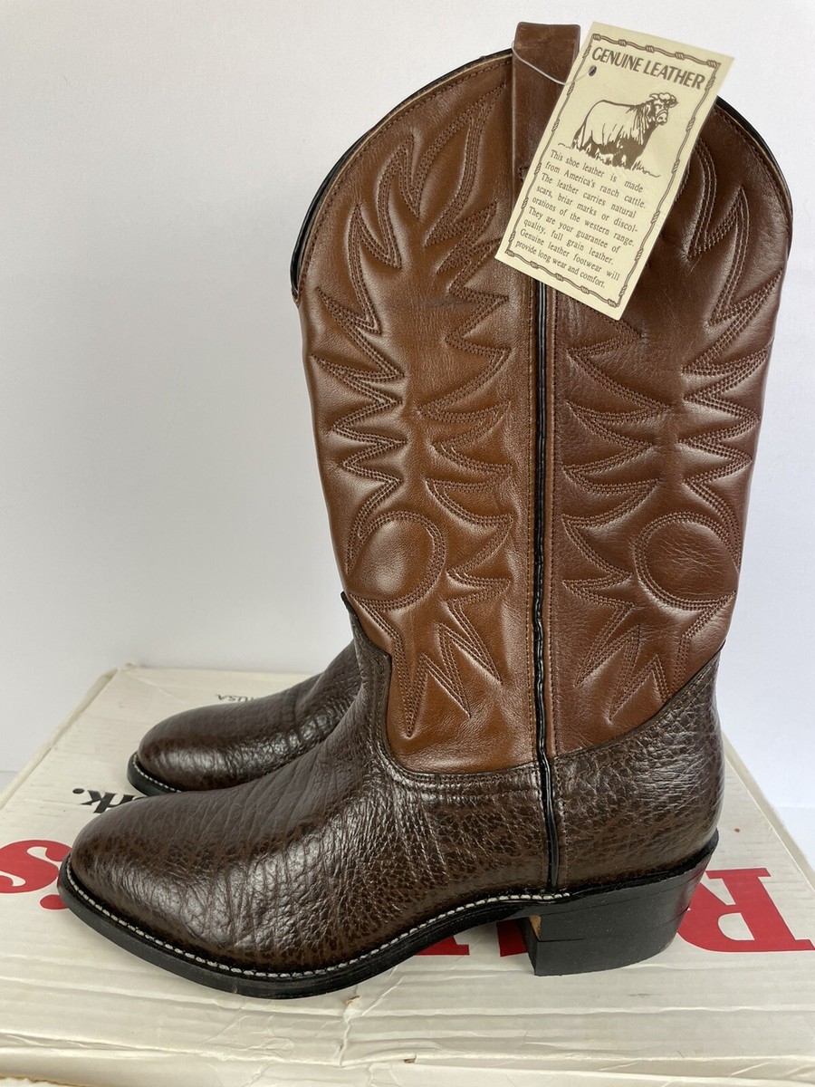 Vintage Red Wing 9805 Pecos Western Cowboy Boots Sz 10 D 1990s USA