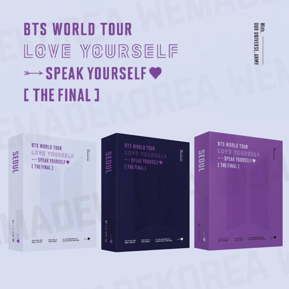 BTS World Tour Love Yourself:Speak Yourself THE FINAL SEOUL DVD