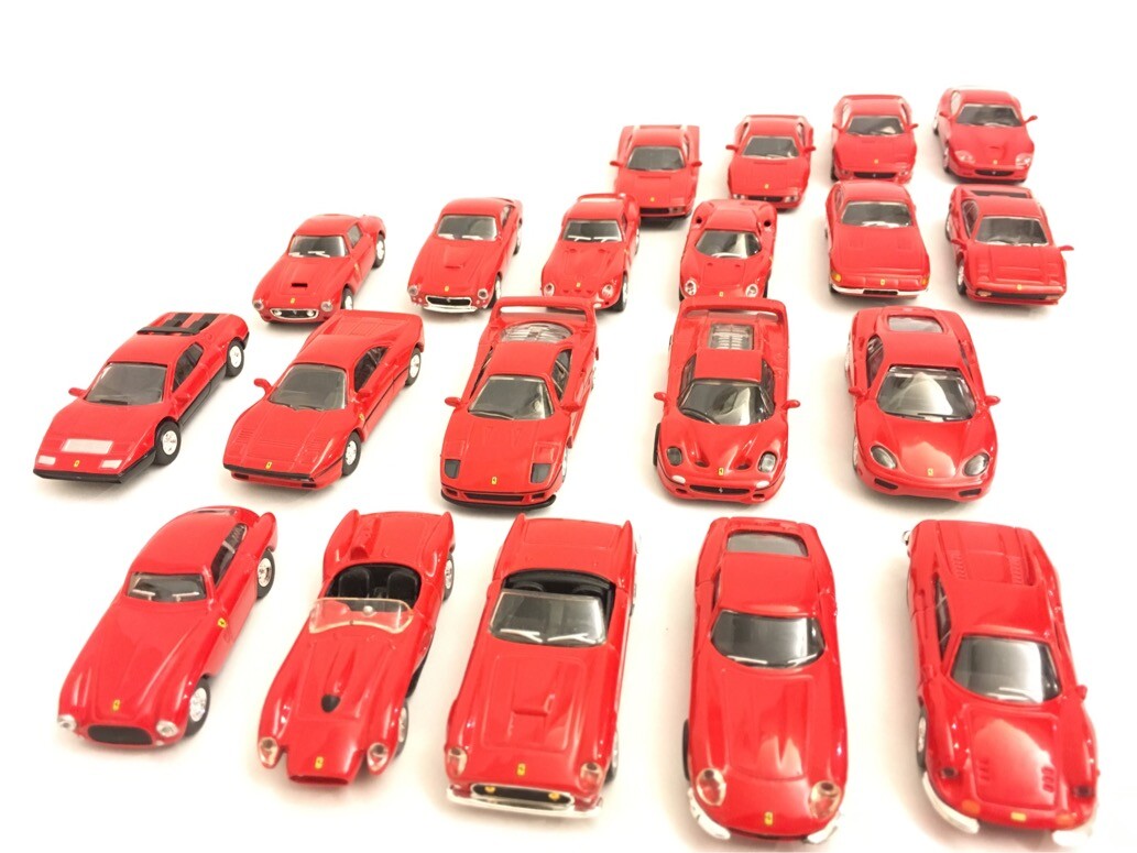 Ferrari 1/64 Kyosho x Dydo Vol.1 and Vol.2 Complete 20 Cars lot