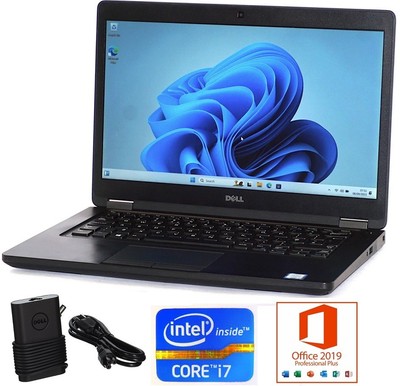 Dell i7 Latitude Laptop 16GB 512GB SSD MicroSoft Windows 11 Office