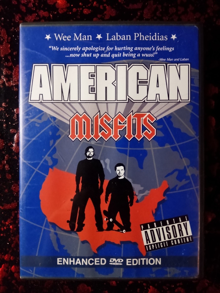 American Misfits - (DVD, 2003) Wee Man Laban Pheidias