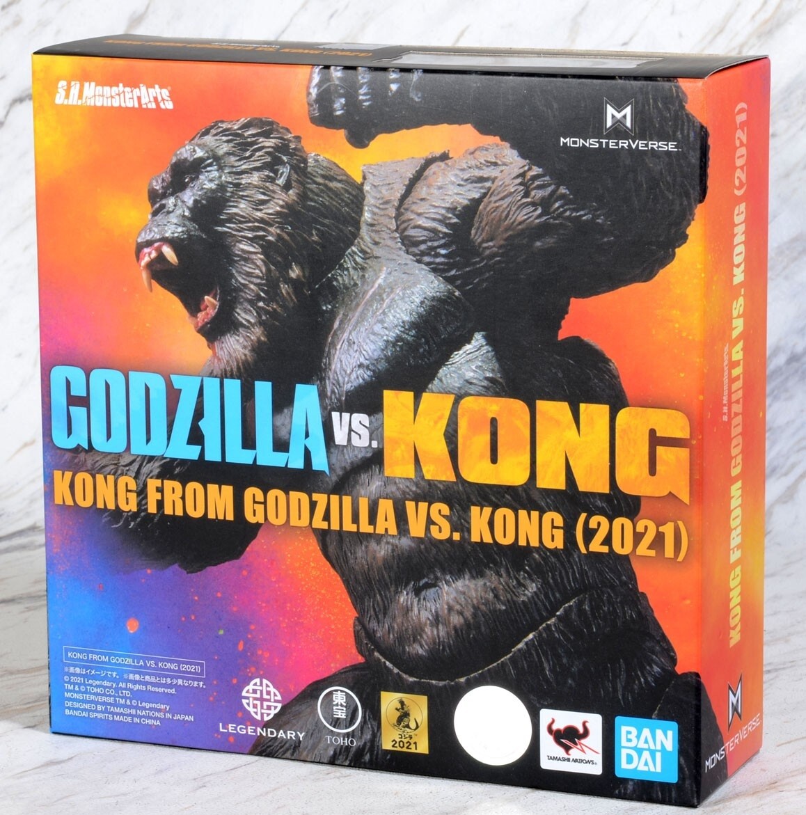 Authentic Bandai S.H.MonsterArts KONG from Movie [Godzilla vs