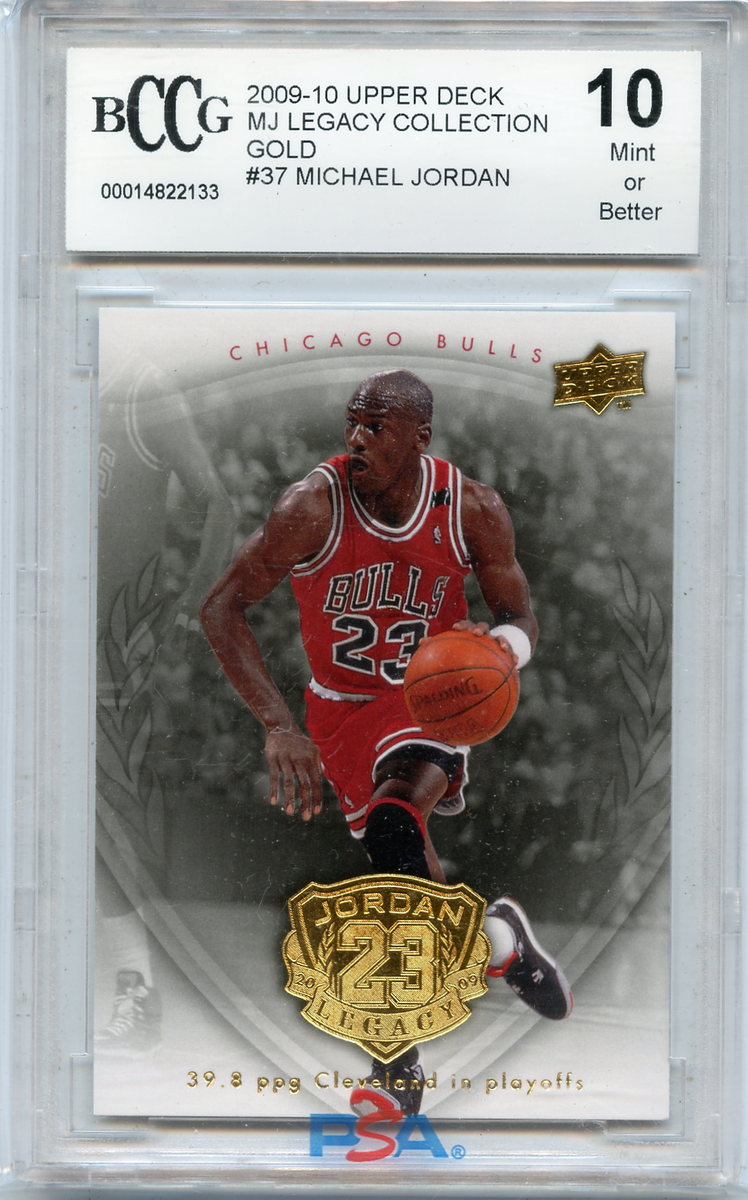 2009-10 UPPER DECK MJ LEGACY COLLECTION #37 MICHAEL JORDAN 