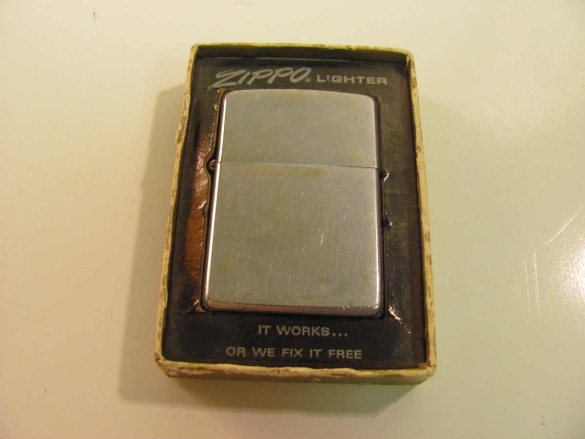 Vintage Zippo Lighter 1966 Vintage with Box Bottom | eBay
