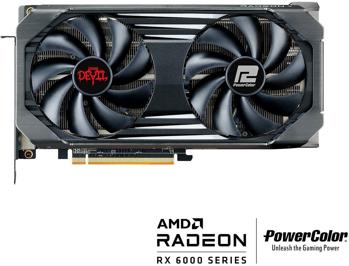PowerColor Red Devil AMD RX 6600 XT 8GB GDDR6 Graphics Card BRAND