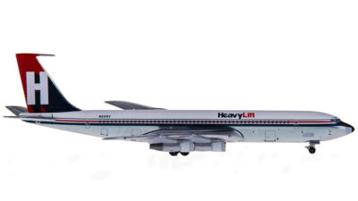 1:400 Aeroclassics HeavyLift BOEING 707-300F Passenger Airplane