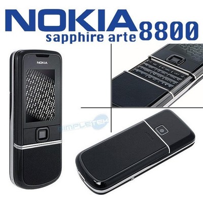 Nokia 8800 Sapphire Arte Black UMTS Luxury Phone | eBay UK