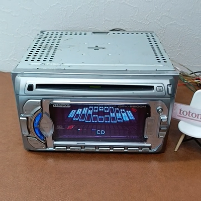 Kenwood DPX-5200M 2DIN Car Audio CD MD Receiver Tested Vintage