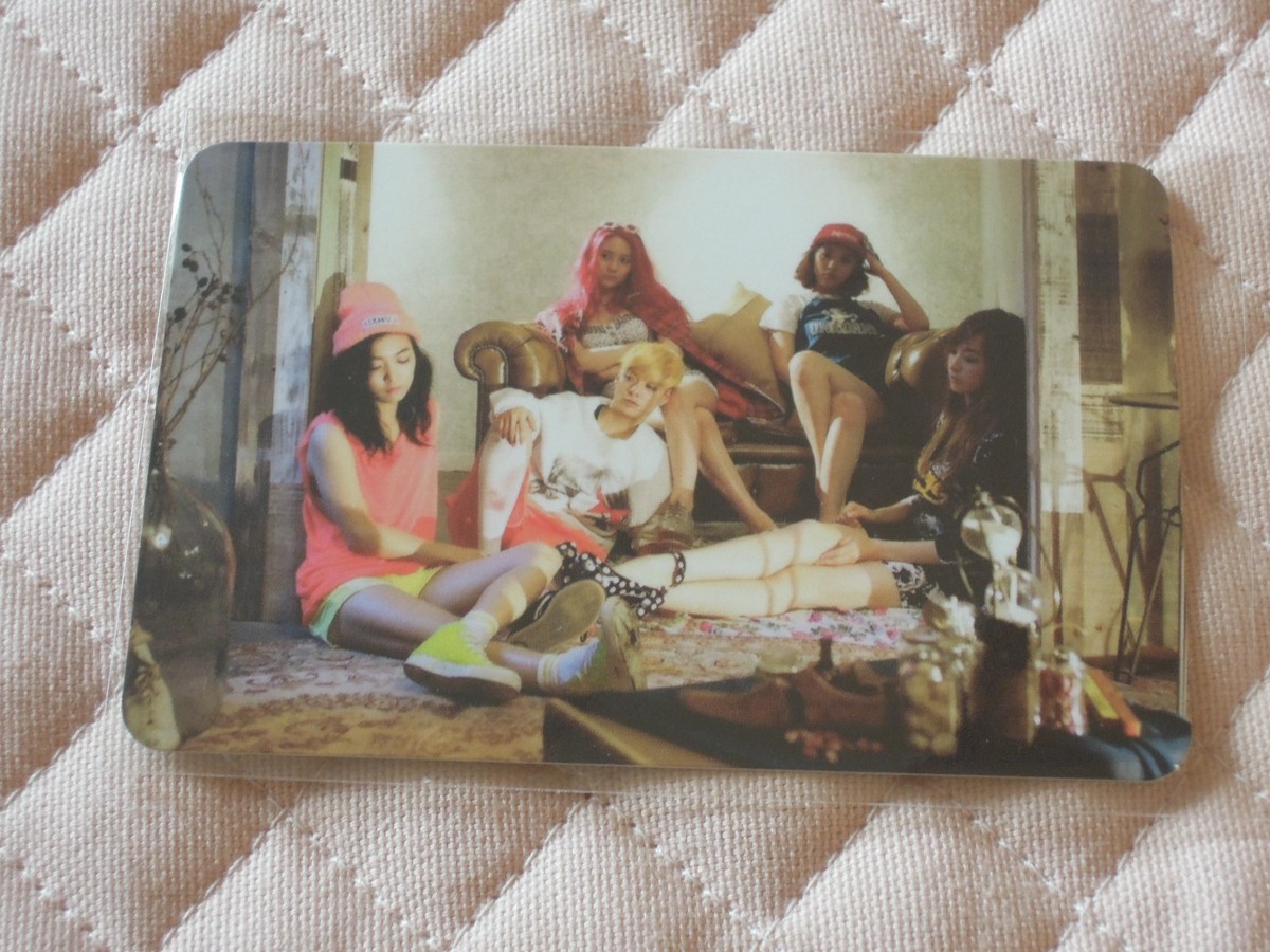 f(x) FX 2nd Album Pink Tape Photocard Set KPOP Amber Krystal