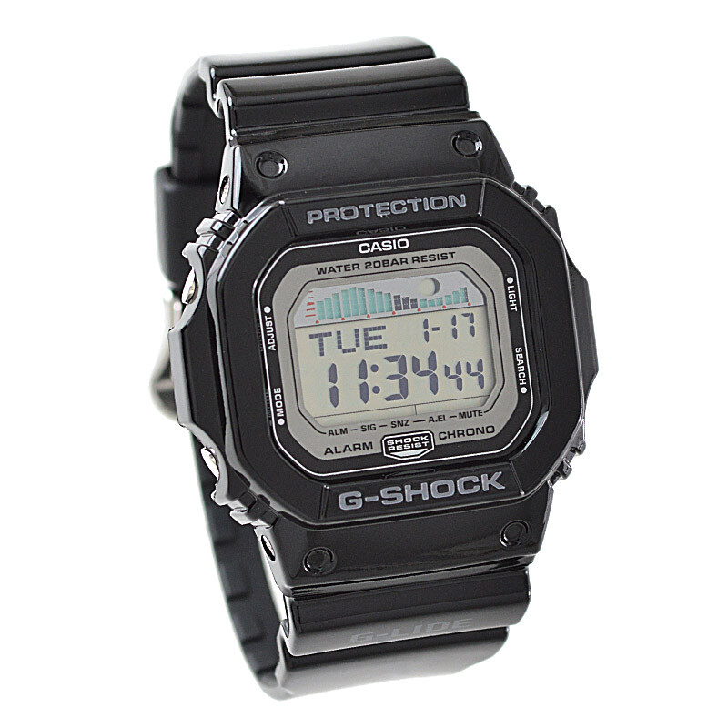 CASIO G-SHOCK GLX-5600-1JF G-LIDE Digital Quartz Watch Gloss Black