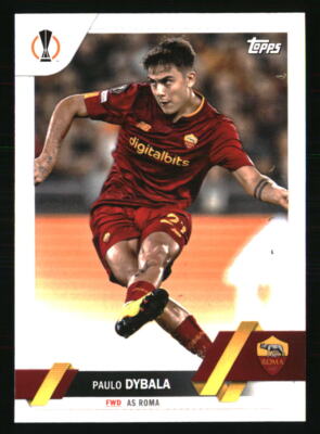 Paulo Dybala 2022-23 Topps UEFA Club Competitions 1st Edition #159