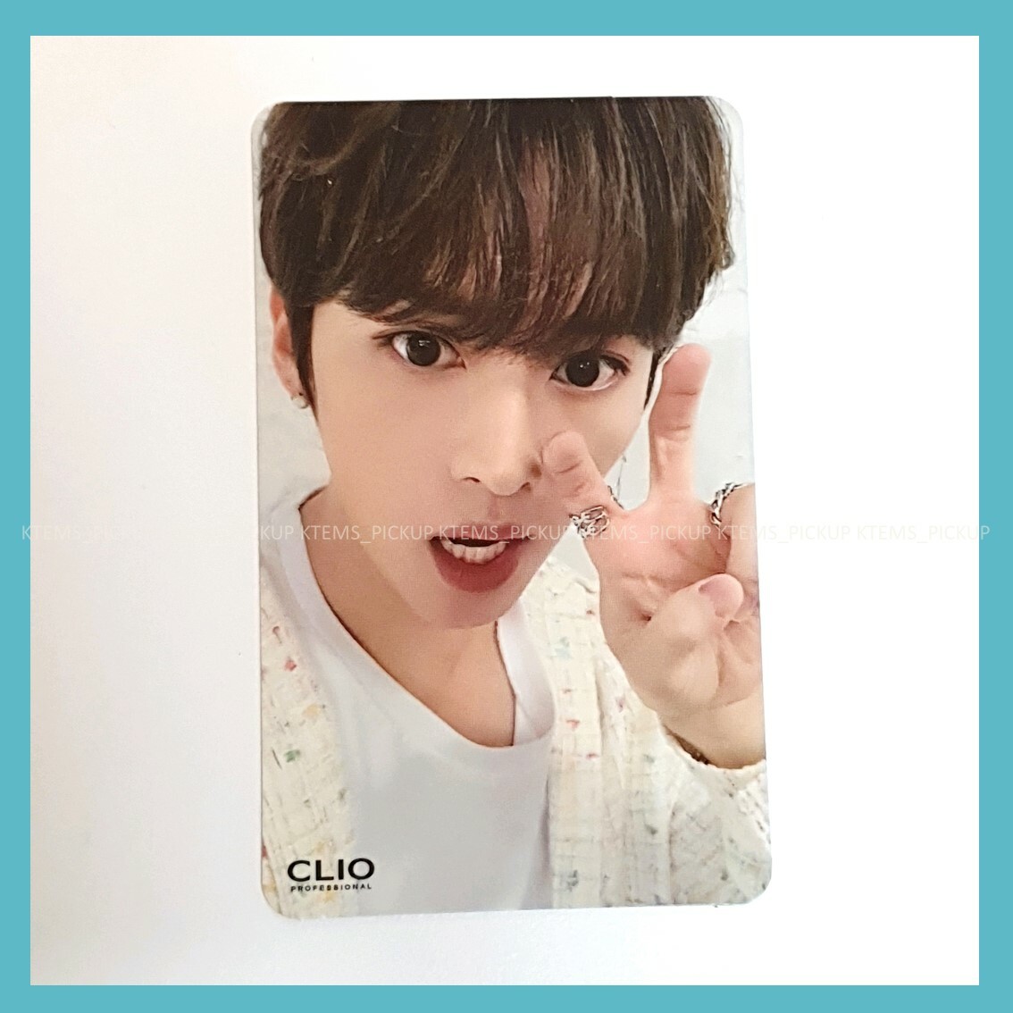 CLIO X Stray Kids Mild ver. Photocard Bangchan Leeknow Han Felix