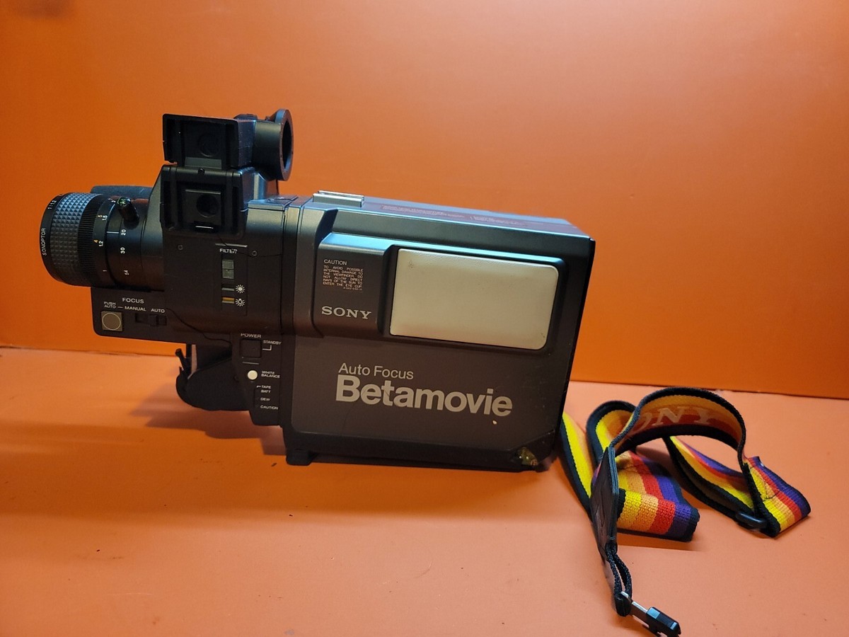 Vintage Rare Sony Betamovie Beta Camcorder ~ BMC-200P~ Read