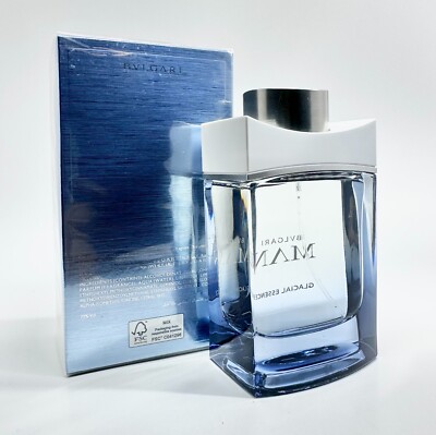 Bvlgari Man Glacial Essence by Bvlgari 3.4 oz EDP Cologne | eBay
