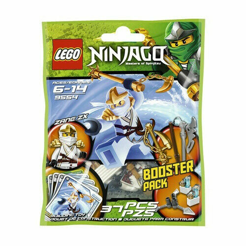 LEGO NINJAGO: Zane ZX (9554) Booster Pack. 2012 Retired. NEW