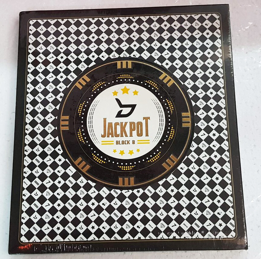 Block B [ Official CD ] JACKPOT Photocard 2nd Single Album Zico