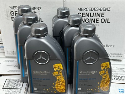 6L 5W-40 Synthetic Mercedes-Benz Engine Oil 1.056 Quart 229.5