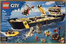 LEGO 60266 Ocean Exploration Ship Set Parts List