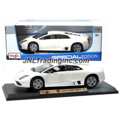 NEW Maisto Special Edition Die Cast Car White Sport LAMBORGHINI