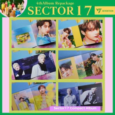 SEVENTEEN SECTOR 17 COMPACT ver. 4th Album Repackage Official CD