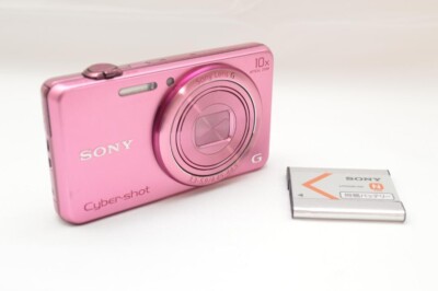 SONY Cyber-shot DSC-WX200 Pink 18.2MP Digital Camera 10xzoom only