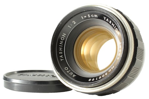 Yashica Auto Yashinon 5cm F2 M42 Mount Camera Lens Made in Japan