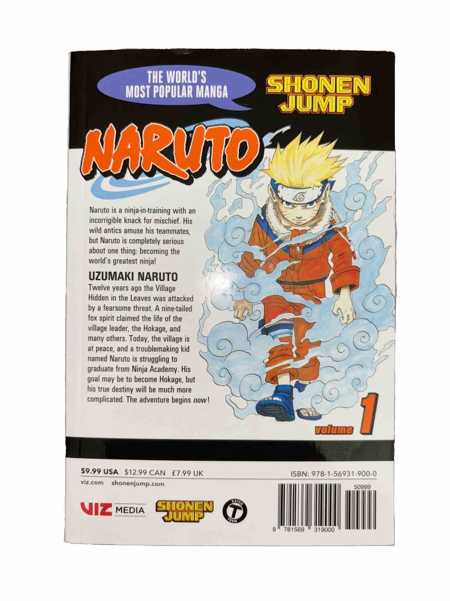 Naruto ナルト #1 (集英社 (Shueisha) March 8, 2000) for sale online