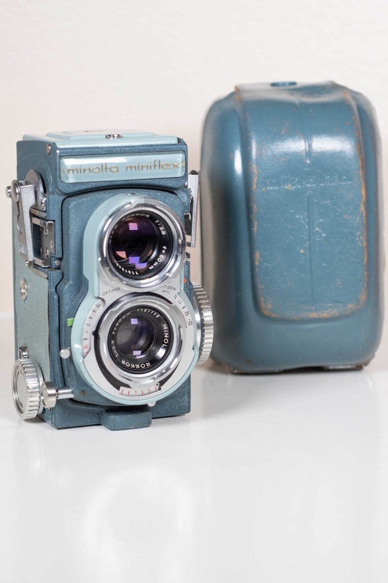 CLA'd Minolta Miniflex TLR Film Camera Rokkor 60mm f/3.5 | eBay