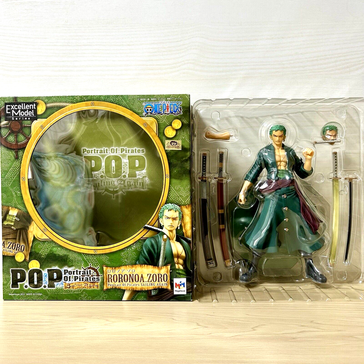 Portrait Of Pirates One Piece Sailing Again Roronoa Zoro P.O.P