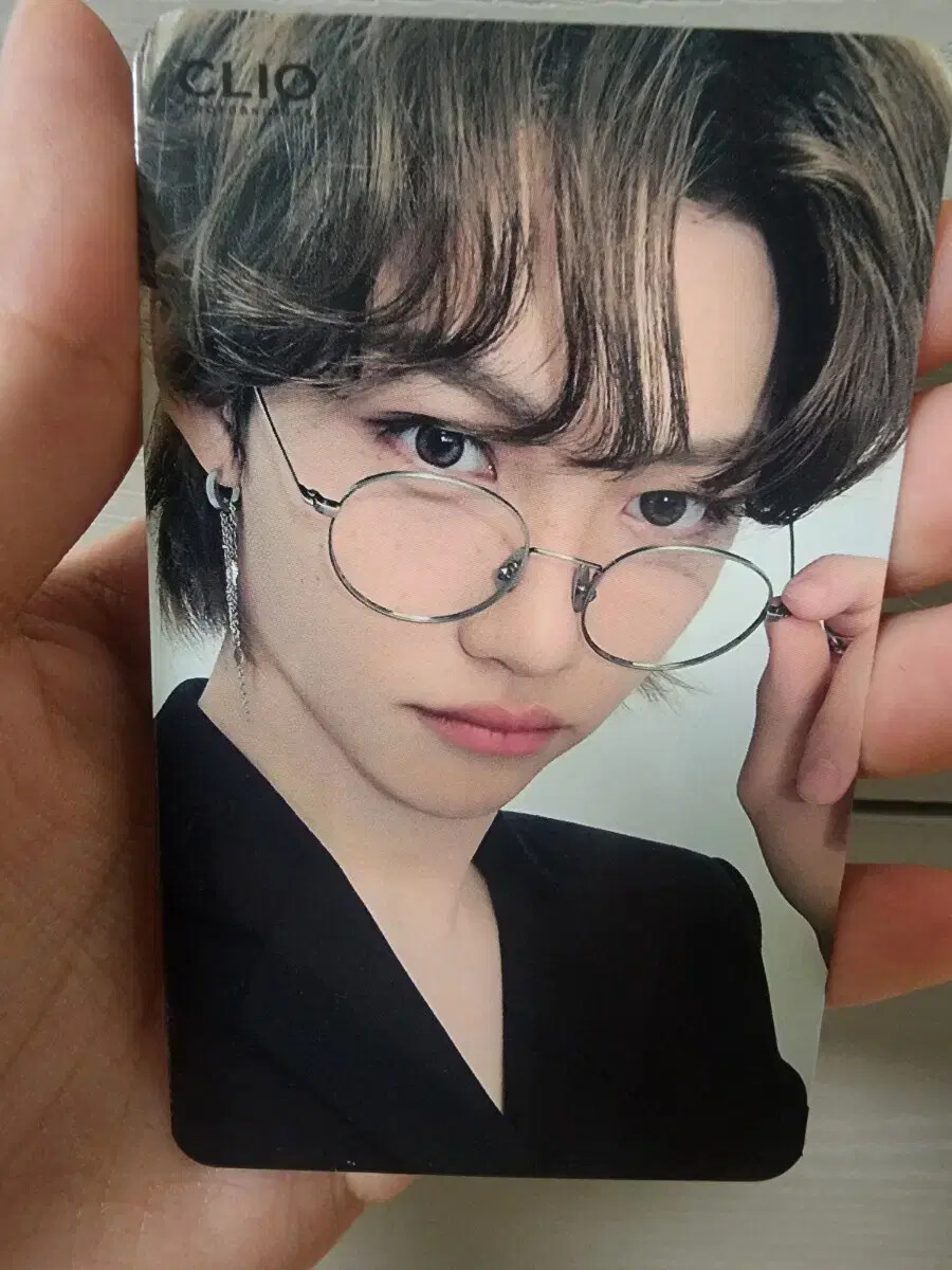 straykids straykids Felix Clio CLIO Glasses Office Photo Card Foca