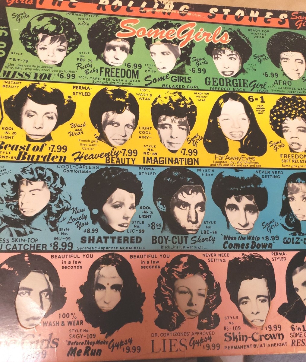 Rare 1978 Rolling Stones Banned Album Cover 