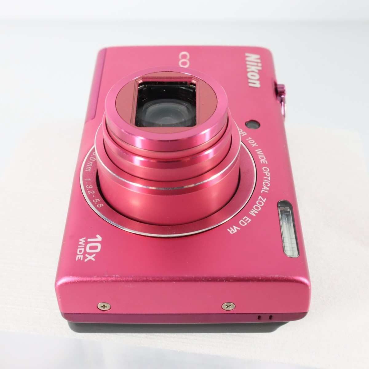 N.Mint】Nikon COOLPIX S6200 Pink 16MP 10x Zoom Compact Digital
