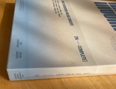 SEVENTEEN INCOMPLETE 2021 SEVENTEEN ONLINE CONCERT Blu-ray