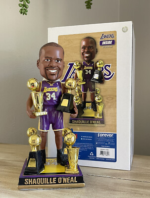 SHAQUILLE SHAQ O'NEAL Los Angeles Lakers 3x NBA Champion & MVP